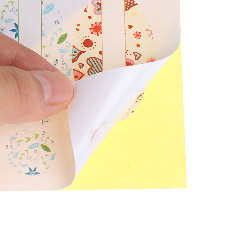 (dreamdreaming.id) 4 Lembar Stiker Label Botol Parfum / Essential Oil Kosong Bentuk Oval