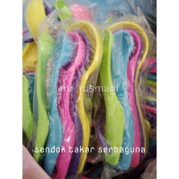 SENDOK TAKAR SET 5 IN/SENDOK TAKAR UKURAN KUE SERBAGUNA MURAH BERKWALITAS/SENDOK TAKAR PLASTIK KUE MURAH