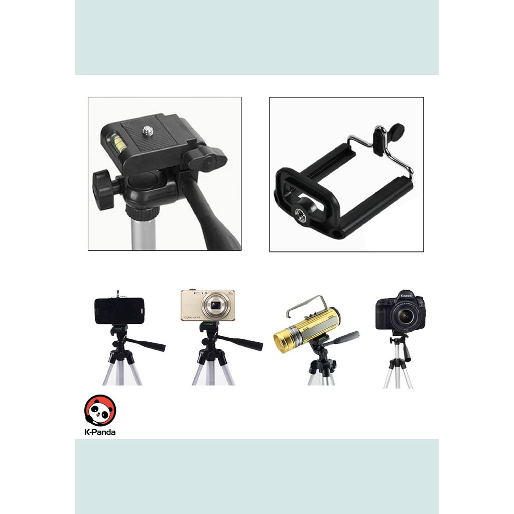 Tripod 3110A/3120  handphone hp u holder Kaki Stabilizer 1 Meter