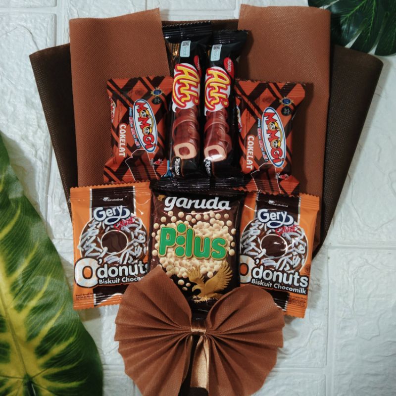 

Bucket Snack/Snack Bouquet/Kado Ultah/Kado Wisuda