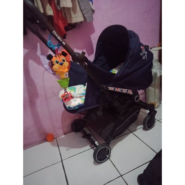 Murah Lengkap Preloved Stroller Cocolatte Dash R x Keith Haring