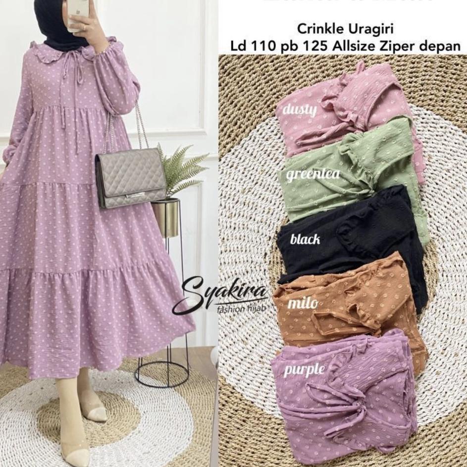 (BEST SELLER) ZAMIRA MIDI DRESS