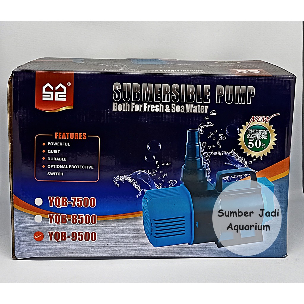 MESIN POMPA AIR CELUP KOLAM SUNSUN YQB 9500