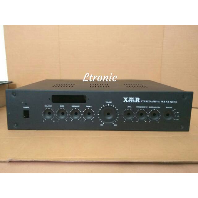 Box Power Amplifier XR 0251U