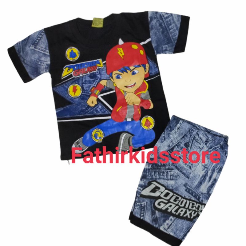 STELAN ANAK MOTIF LEVIS KARAKTER BOBOIBOY