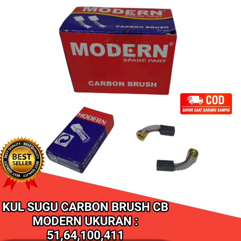 CARBON BRUSH CB MODERN/SPULL MESIN BOR