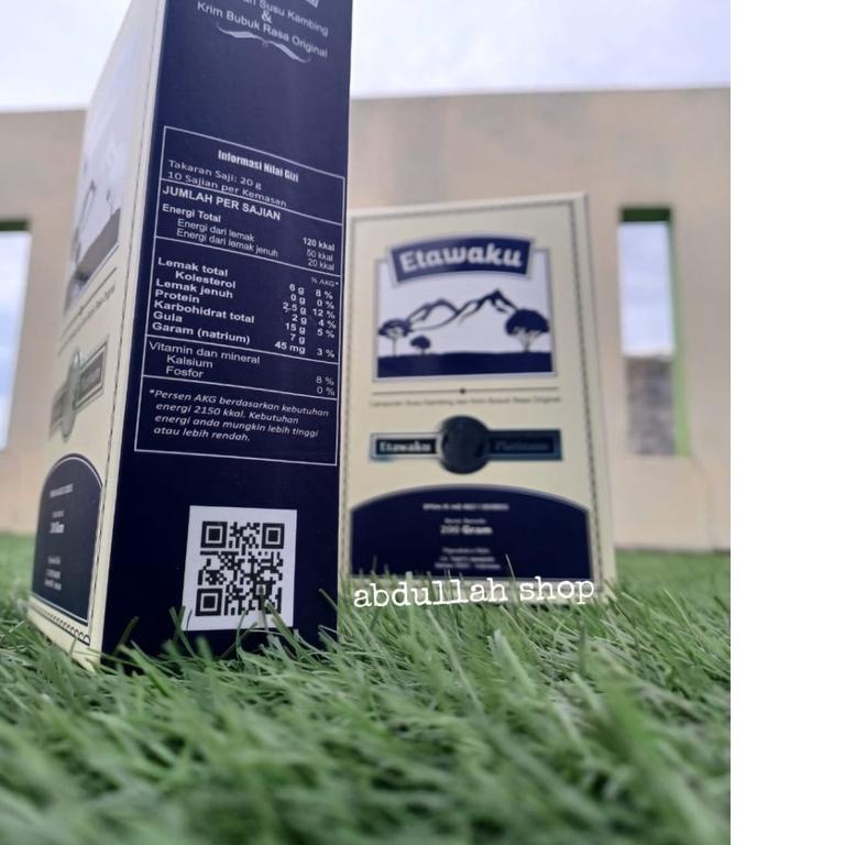 

ETAWAKU PLATINUM Susu Kambing Etawa Bubuk Rendah Kalori Obat Herbal Sesak Nafas Dan Paru Paru Original Halal BPOM 지