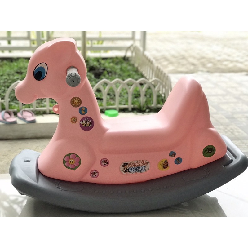 Preloved Kuda Jungkit Anak Tajimaku SNI Pink