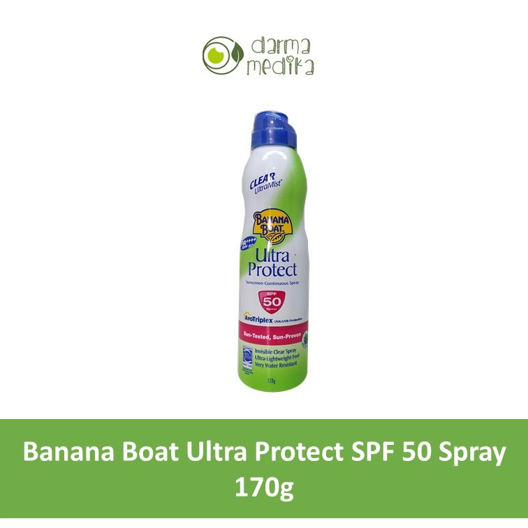 Sunblock Banana Boat spf 50 ultra protect PA++++ SPRAY aerosol