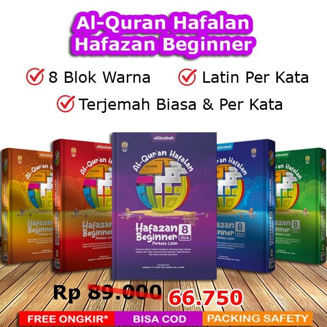 

Al-Quran Hafalan HAFAZAN Per Kata Latin untuk Anak Star Seller Termurah