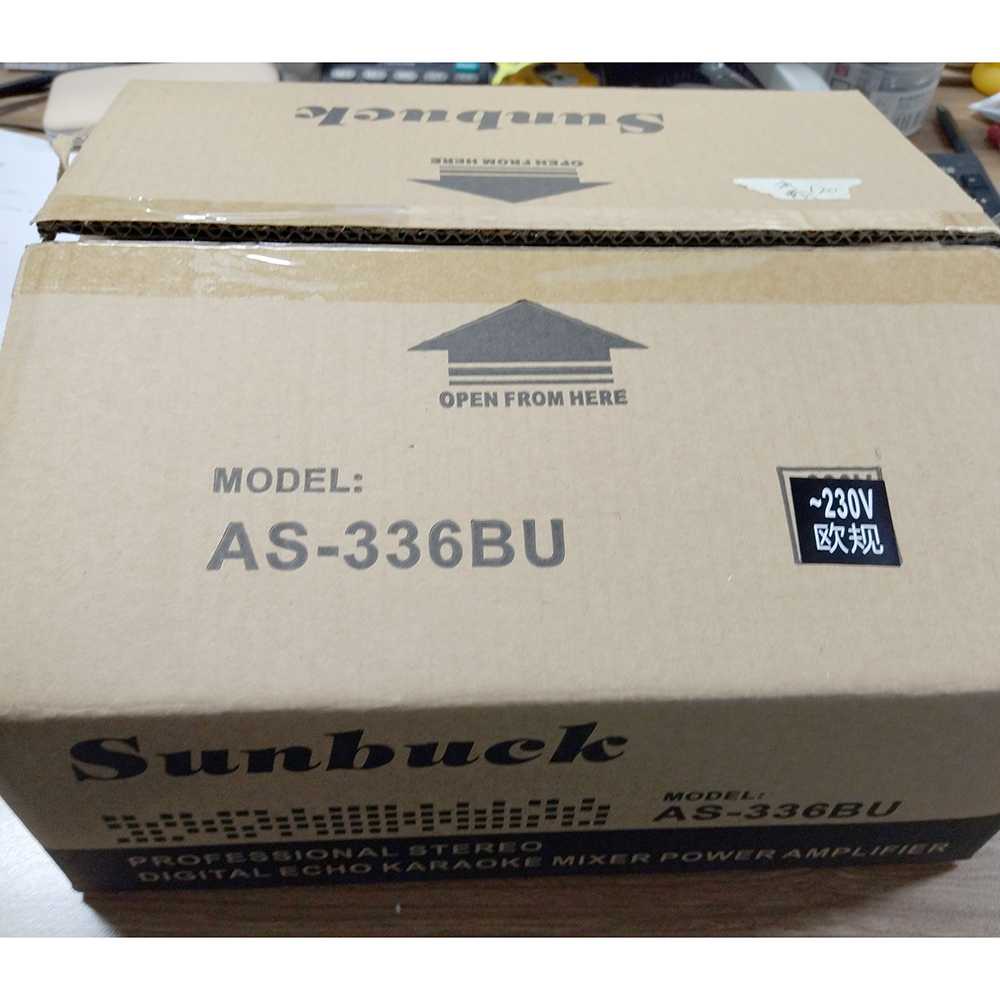 Sunbuck AS-336BU Professional Karaoke AMPLI 2000W Audio Amplifier Bluetooth EQ FM Radio Home hi-fi Remote Adapter Home Theater / home teater / Audio DAC / Sterio Ampli / Ampli Panggung / Karoe / karaoke / Echo / EQ / equalizer / ekualiser