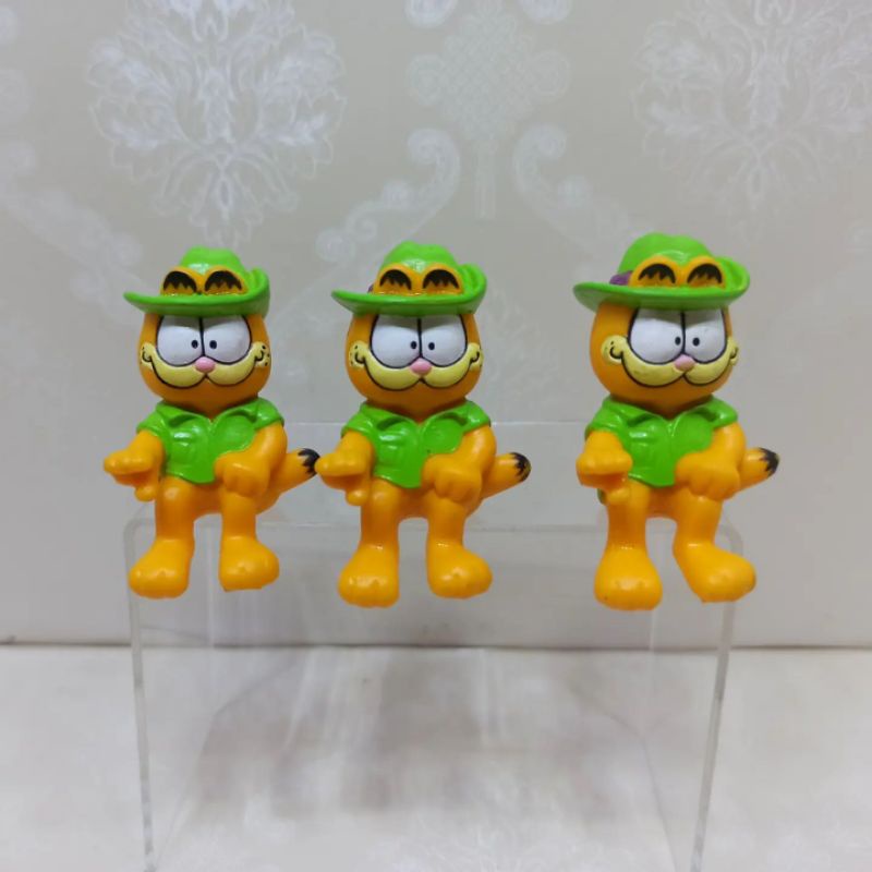 mainan figure Garfield original vintage toys harga satuan