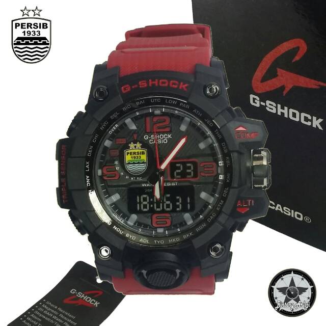 G-Shock Persib Tali Merah