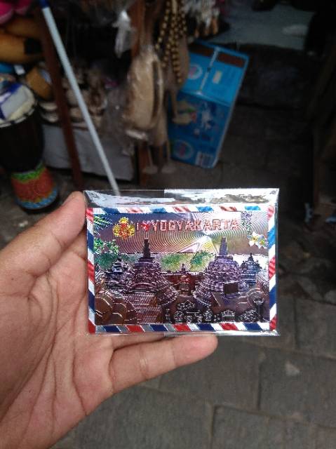 TERMURAH! BEST SELLER! MAGNET KULKAS JOGJA CANDI PRAMBANAN DAN BOROBUDUR UNIK CANTIK - SOUVENIR