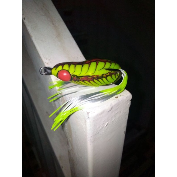 UMPAN CASTING SOFTFROG 5CM TERBARU/UMPAN TIRUAN/UMPAN KARET/UMPAN MANCING/LURE/UMPAN IKAN GABUS