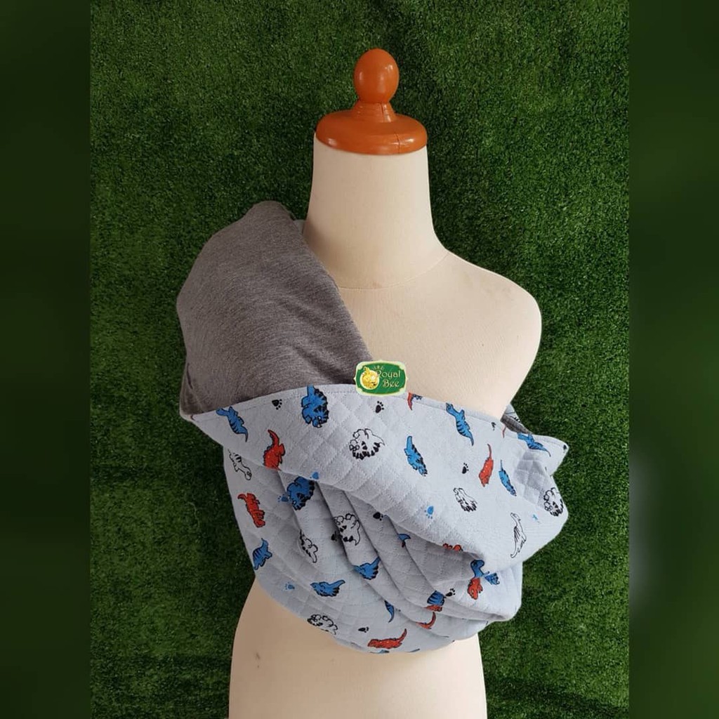 Gendongan Bayi - Geos Premium Babyrash Motif Cartoon Dino