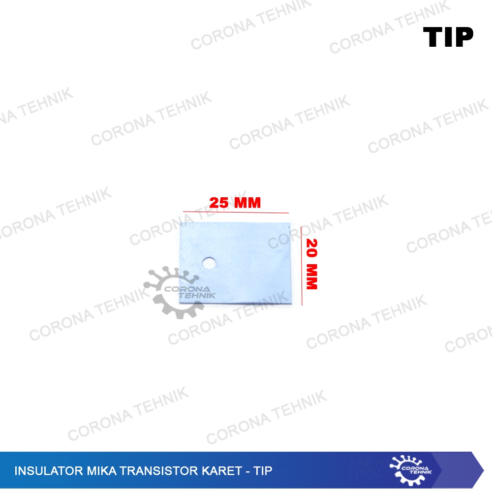 Transistor Karet - Insulator Mika