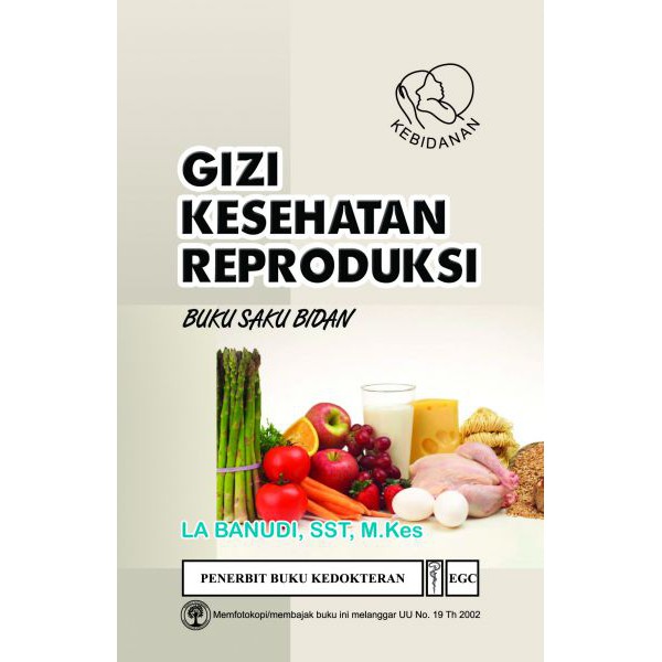 Jual Buku Gizi Kesehatan Reproduksi Buku Saku Bidan Buku Kespro