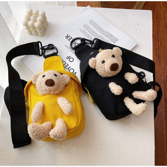 Fashion Fair - Waist Bag Boneka T5090 / Tas Pinggang Boneka Lucu / Tas Selempang Boneka Import