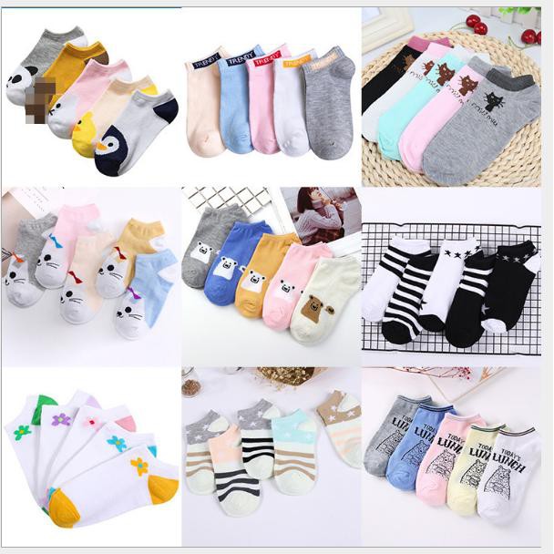 kaos kaki wanita import kaoskaki socks sepatu-8