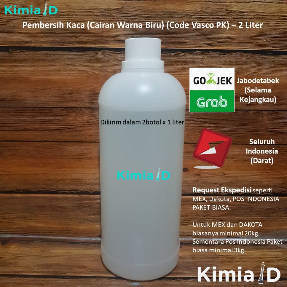 Pembersih Kaca - 2 Liter - Obat Kaca - Kaca Otomotif - Kaca Rumah - Kaca Mobil - Kaca Motor