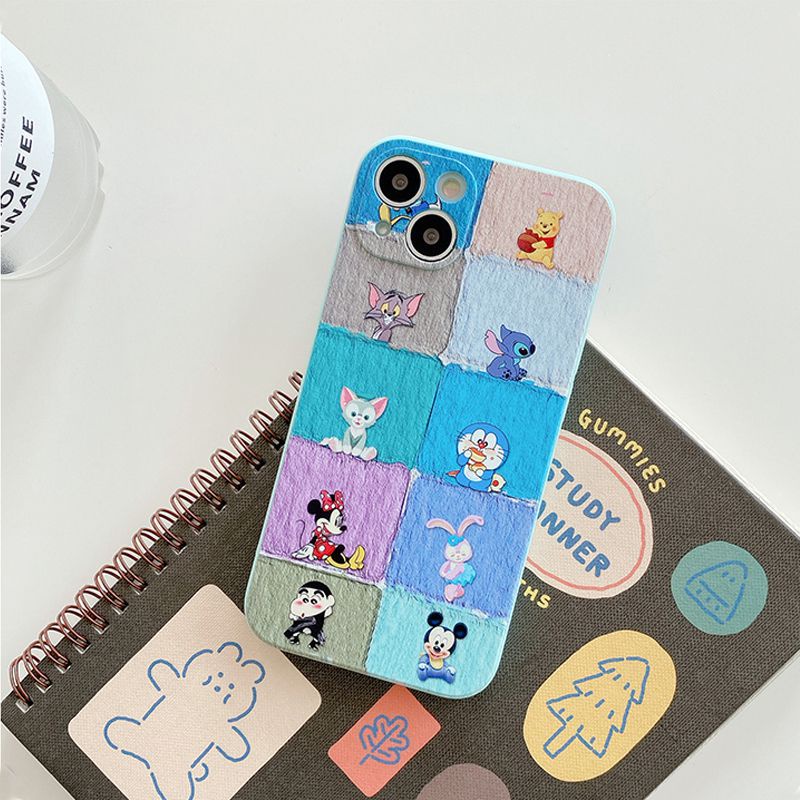 Cartoon Anime Series Rainbow Silicone Soft Case OPPO A9 A53 A33 A31 2020 A15 A15S C1 XT A3S A7 A12 A11K A95 F9 Pro A57 A39 F1S A83 K5 5 6 Casing Y11 Y12i Y15 Y17 Z1 Pro Y50 Y30i Y20i Y20S Y12S Y91C Y93 V5 V5S V5 Lite Y83 Y81 V9 Casing