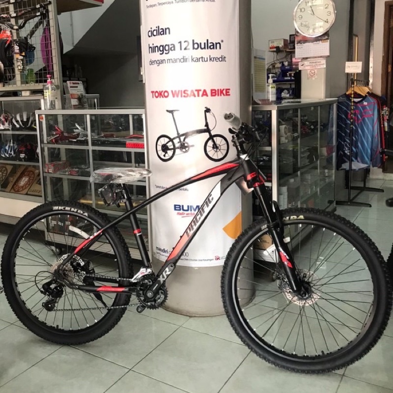 SEPEDA GUNUNG MTB 27.5 PACIFIC CROSSER XT001 2X8 SPEED SHIMANO