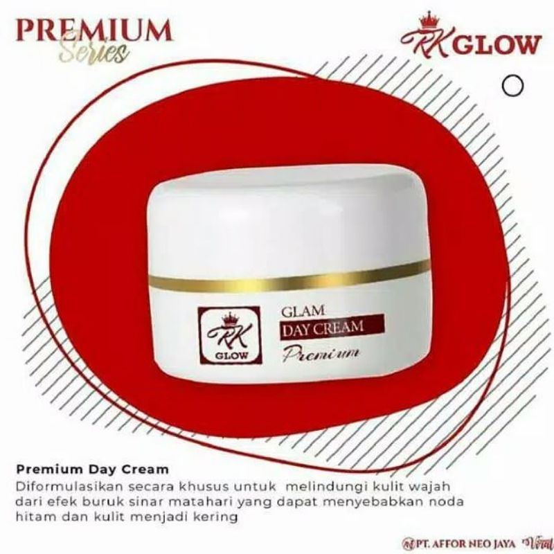 [ECER] RK glow ultimate day cream premium series krim pagi siang