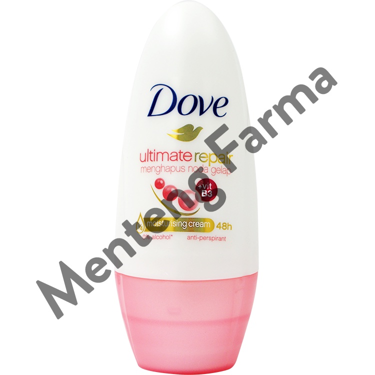 Dove Deodorant Roll On Ultimate Repair 40 ML - Menghapus Noda Gelap Ketiak