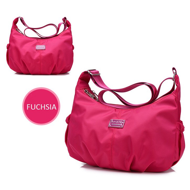 Waterproof Nylon Shoulder Bag - Tas Slempang - DX403