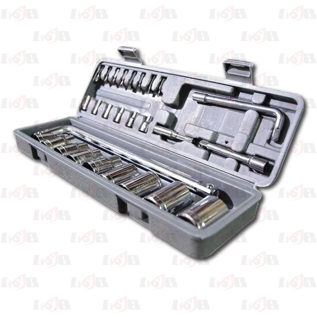 Kunci Sok Set 27 pcs Socket Shok Wrench Shock