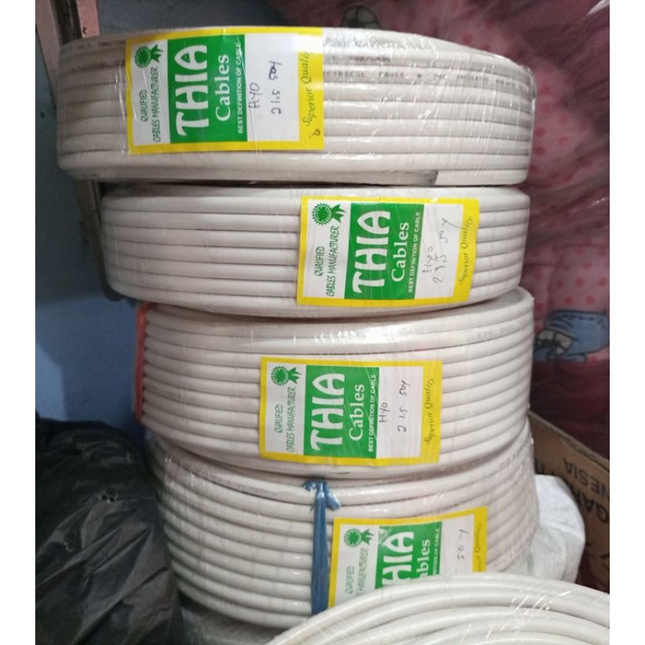 kabel Serabut TEBAL 2x 1,5 : 1 roll