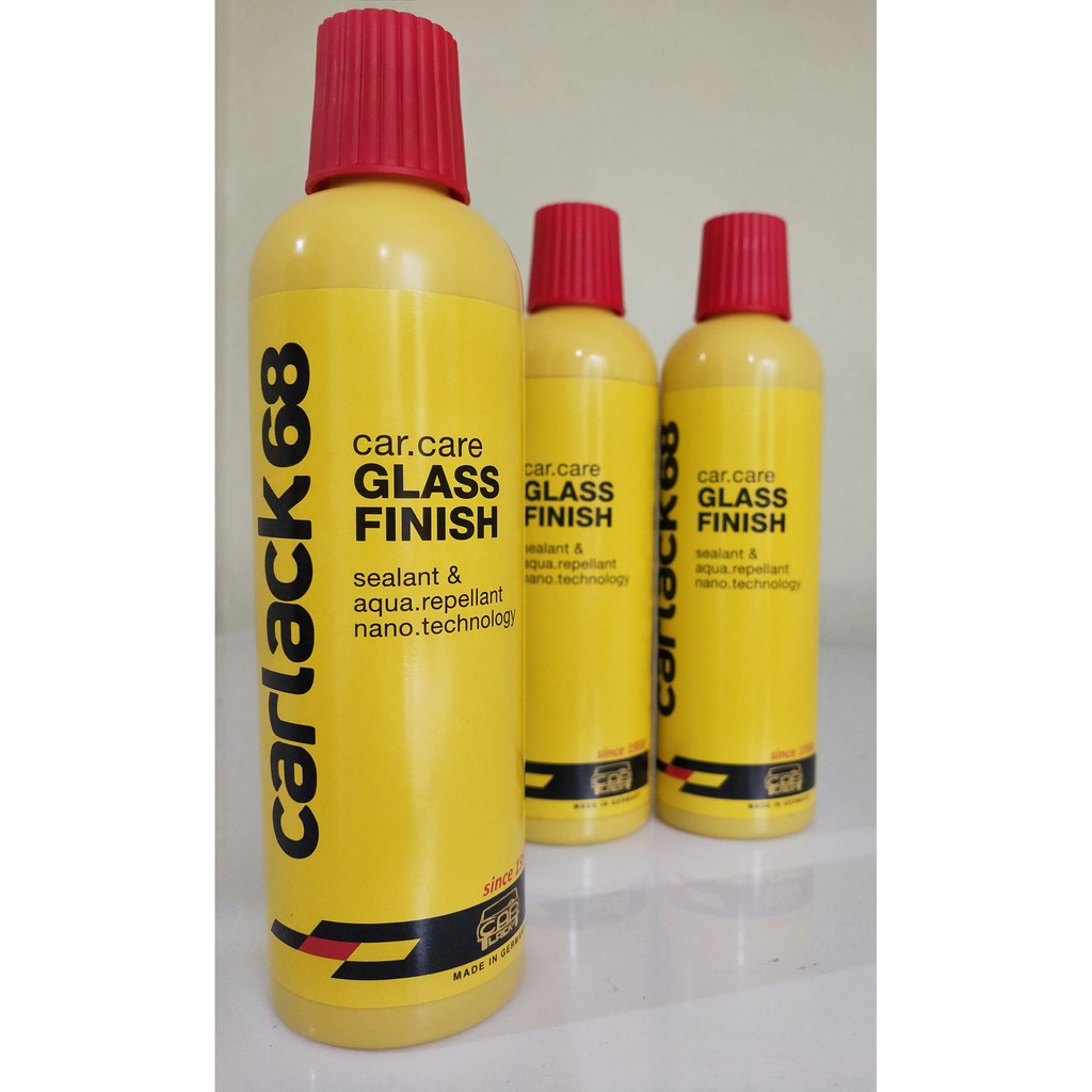Carlack 68 Glass Finish / coating kaca mobil / glass coating / pelindung kaca mobil