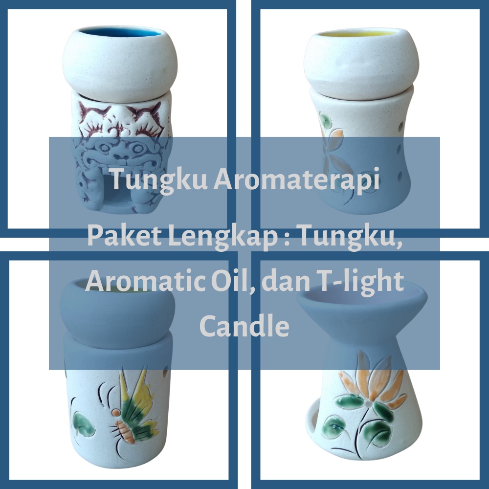 Tungku Aromaterapi | Tungku Aromatherapy Oil Burner Keramik
