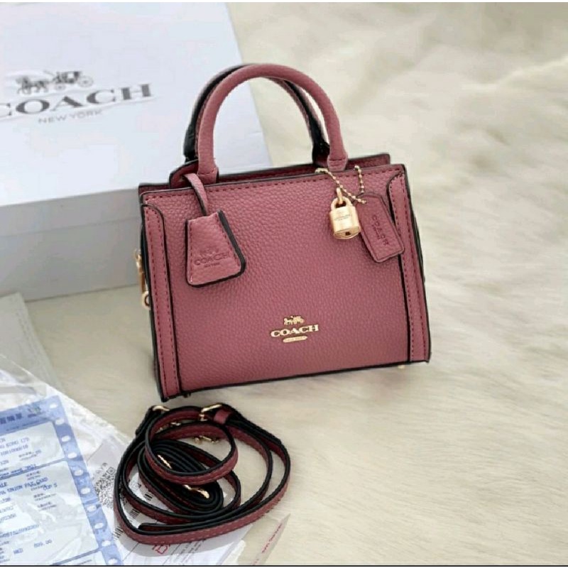 Tas c*achh micro zoe mini crossbody kwalitas semipremium