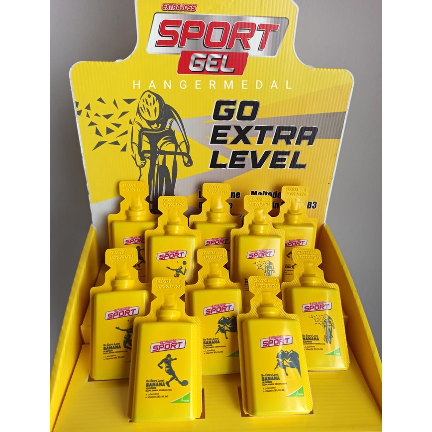 EJ Sport Gel extra joss sportgel GU energy stamina olahraga lari sepeda