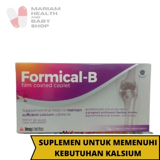 Jual Formical B Isi 30 Memenuhi Kebutuhan Calcium | Shopee Indonesia