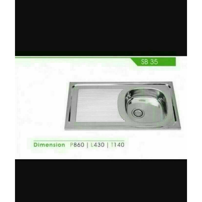 bak cuci piring sb 35 royal