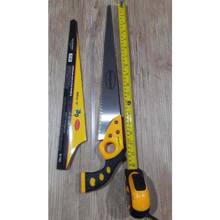 GERGAJI LANCIP/GERGAJI RUNCING BESTGUARD 12 INCHI/ COMPASS SAW