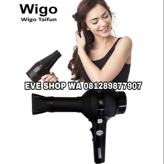 HAIR DRYER WIGO TAIFUN ORIGINAL/ HAIRDRAYER WIGO TAIFUN/ HAIR DRYER WIGO ALAT PENGERING RAMBUT