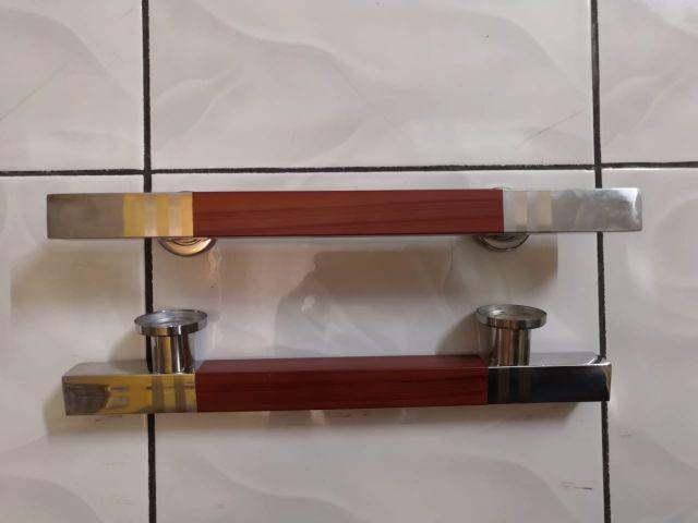 Kunci Pintu Kuputarung Minimalis Handle Pintu Tarikan Pintu Gagang Pintu Kotak Kayu Kmb 33 Cm Coklat