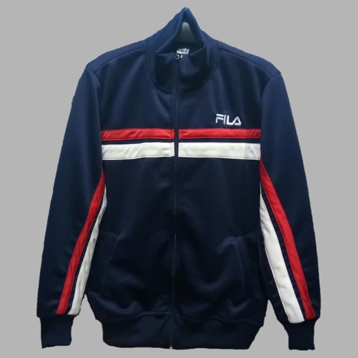 JAKET TRACKTOP FILA CASUAL NAVY Slayershop
