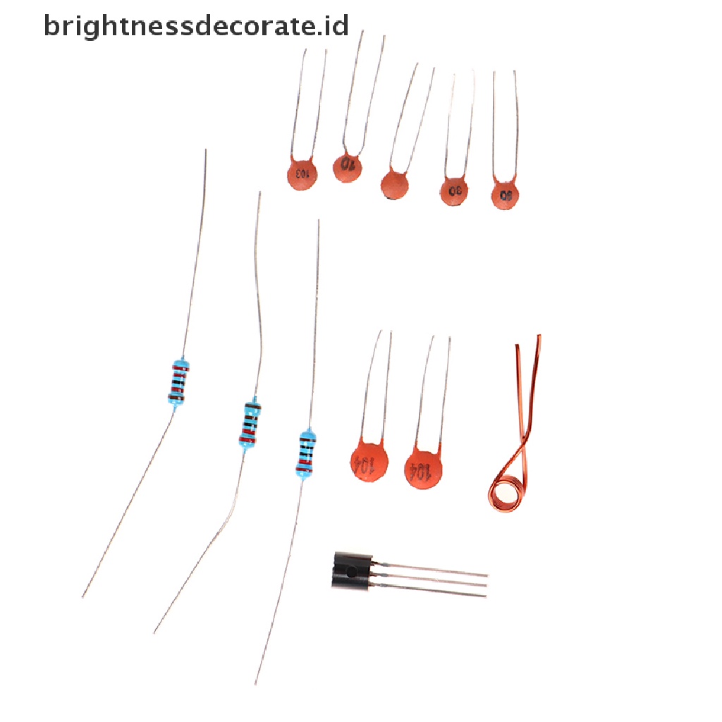 Transmitter Radio Fm Stereo Diy Dengan Mic Dc 3v Untuk Solder