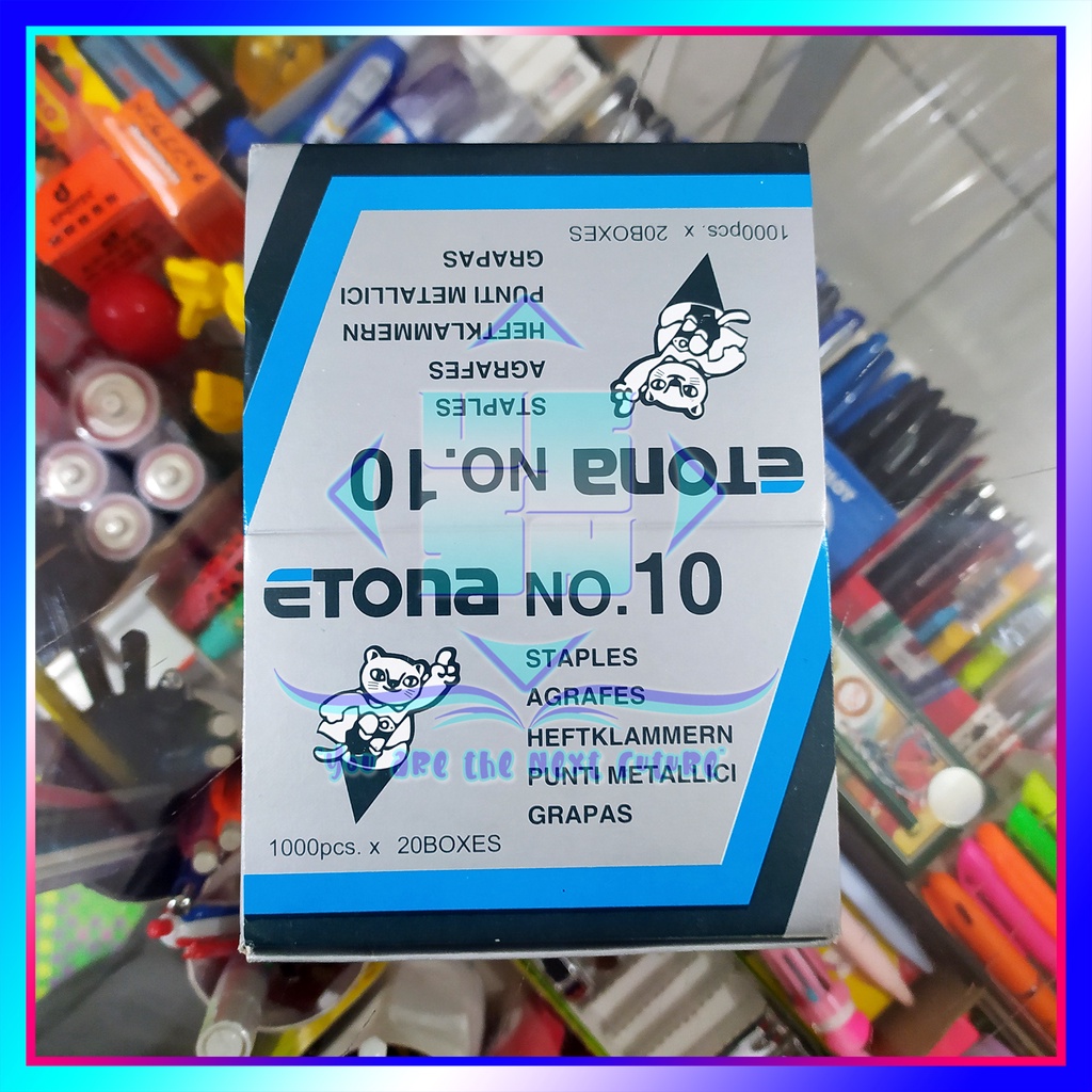 

Atom Etona Staples isi hekter No.10