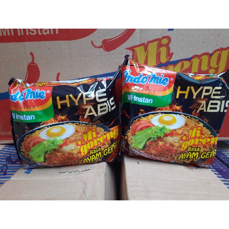 

indomie ayam geprek