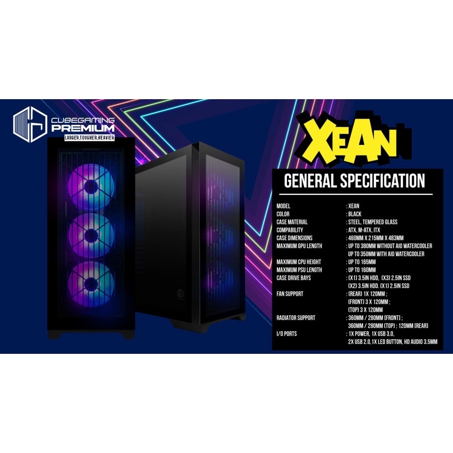 CUBE GAMING PREMIUM XEAN