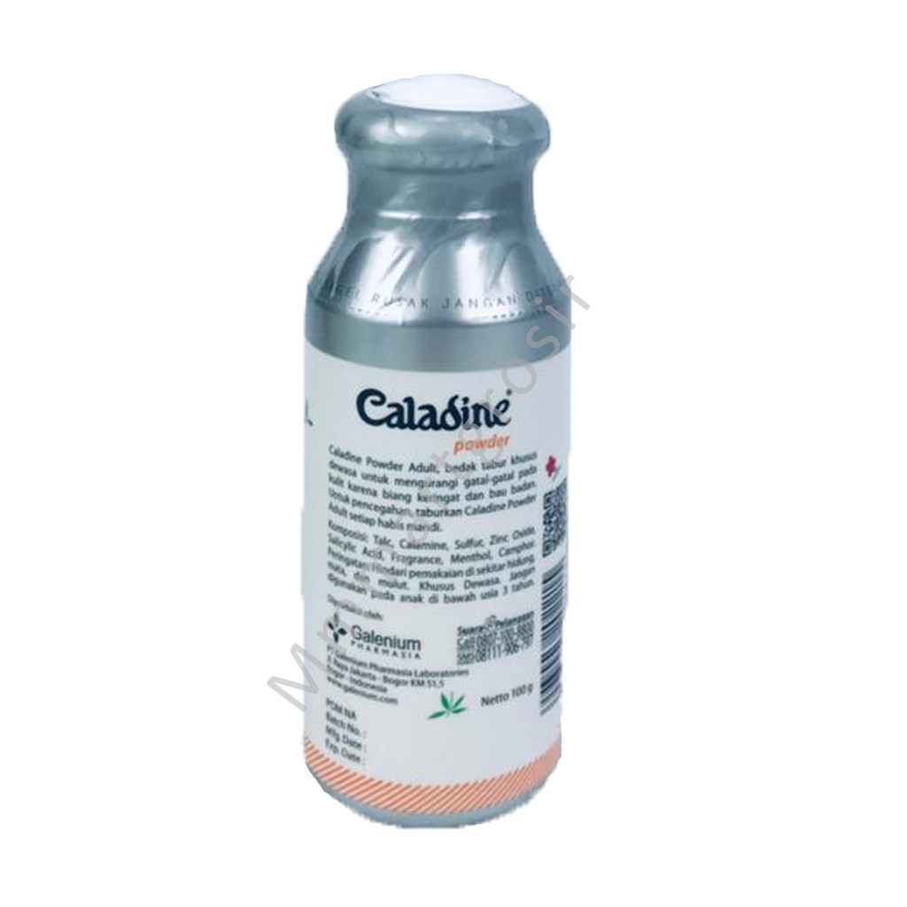 Caladine Powder / Adult Caring Powder / Bedak Tabur untuk biang keringat / 100g