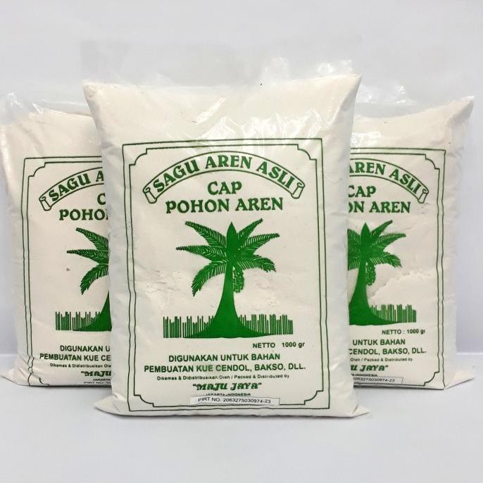 

Big Sale Tepung Sagu Aren Asli cap Pohon Aren 1kg Diskon