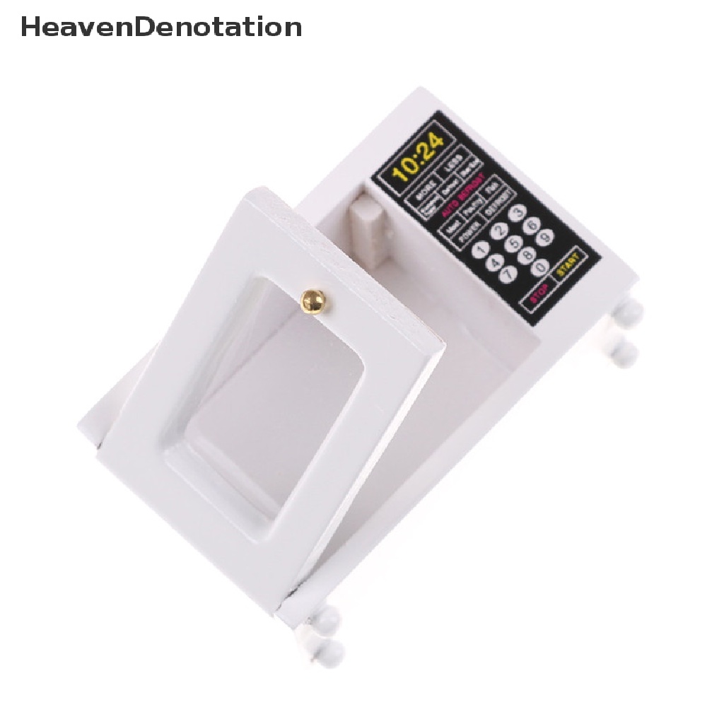 [HeavenDenotation] Dollhouse Miniature Furniture Kitchen Accessory Wood Microwave Oven 1:12