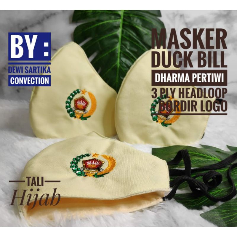 Masker PSH/PSK dharma Pertiwi Logo Bordir